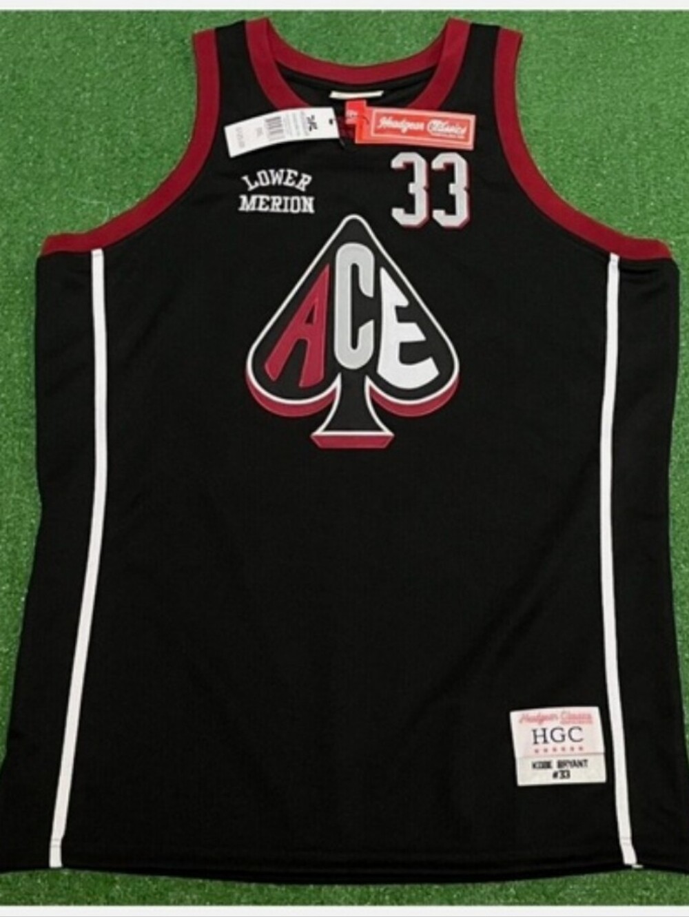Headgear Kobe Bryant Aces Black Basketball Jersey - XL